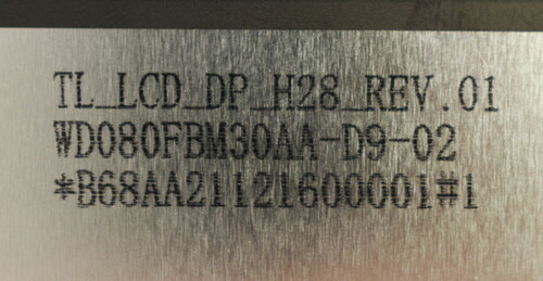 Купить LCD 8" для планшетного ПК DEXP H28 [WD080AAD906A1]  9952480. Характеристики, отзывы и цены в Донецке