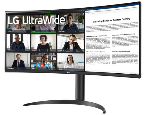 Купить 34" Монитор LG UltraWide 34WR55QK-B черный  5624335. Характеристики, отзывы и цены в Донецке