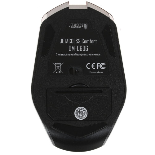 Купить Мышь беспроводная JETACCESS OM-U60G  красный  1303925. Характеристики, отзывы и цены в Донецке