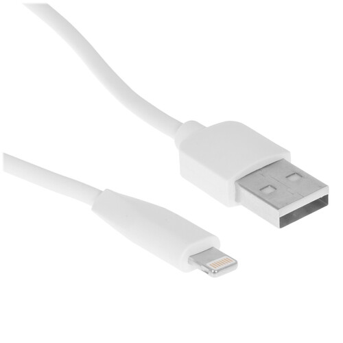 Купить Кабель круглый Perfeo Lightning 8-pin - USB 2.0 Type-A белый 1 м  9173146. Характеристики, отзывы и цены в Донецке