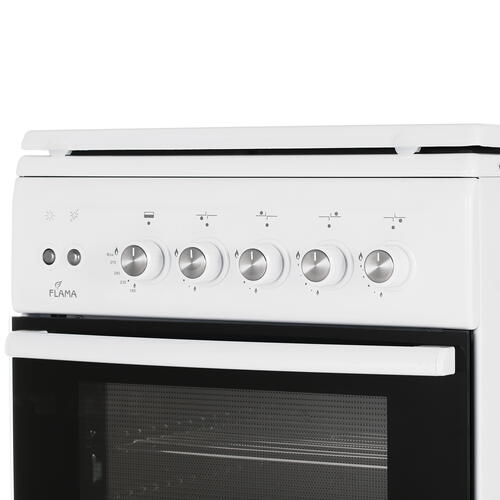 Купить Газовая плита Flama N FG 24235 W белый  1678430. Характеристики, отзывы и цены в Донецке