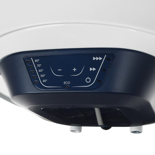 Купить Накопительный водонагреватель электрический Ariston BLU1 ECO ABS PW 50 V SLIM  8123537. Характеристики, отзывы и цены в Донецке
