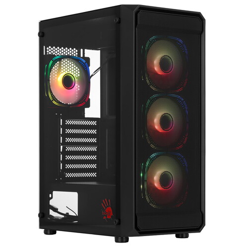 Купить Корпус A4Tech Bloody BD-CC114F [BD-CC114F-BK] черный  9292791. Характеристики, отзывы и цены в Донецке
