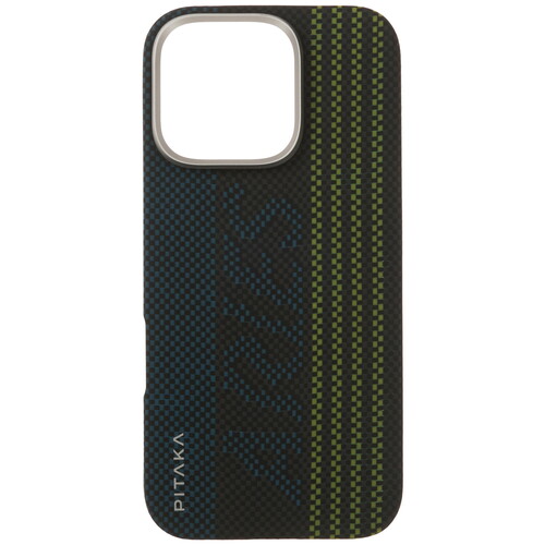 Купить Накладка  Pitaka Aries Tactile Woven Case для Apple iPhone 16 Pro синий/черный  5629239. Характеристики, отзывы и цены в Донецке