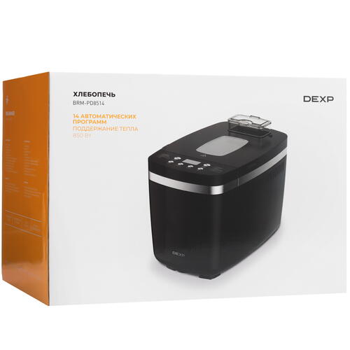 Купить Хлебопечь DEXP BRM-PD8514 черный  5418854. Характеристики, отзывы и цены в Донецке