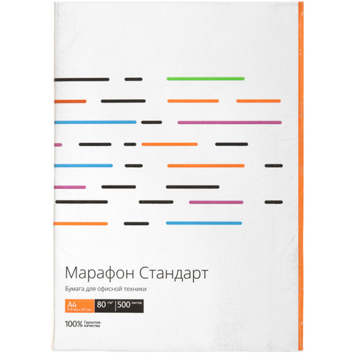 Купить Бумага Марафон Стандарт белый  9183646. Характеристики, отзывы и цены в Донецке