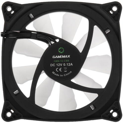 Купить Вентилятор GameMAX GMX-12-CBB  9908124. Характеристики, отзывы и цены в Донецке