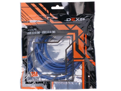 Купить Кабель DEXP USB 3.2 Gen 1 Type-A - USB 3.2 Gen 1 Type-A  1042147. Характеристики, отзывы и цены в Донецке
