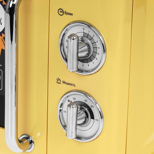 Купить Микроволновая печь TESLER MM-2045 желтый  9316114. Характеристики, отзывы и цены в Донецке