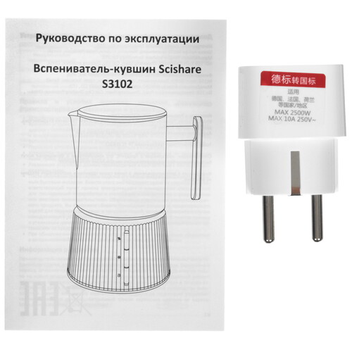 Купить Капучинатор-вспениватель  Scishare S3102  5465952. Характеристики, отзывы и цены в Донецке