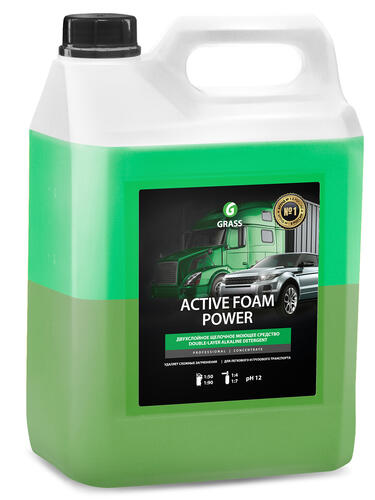 Купить Автошампунь GRASS Active Foam Power  1692406. Характеристики, отзывы и цены в Донецке