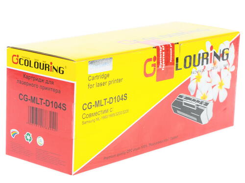 Купить Картридж лазерный Colouring CG-MLT-D104S черный, с чипом  0157093. Характеристики, отзывы и цены в Донецке