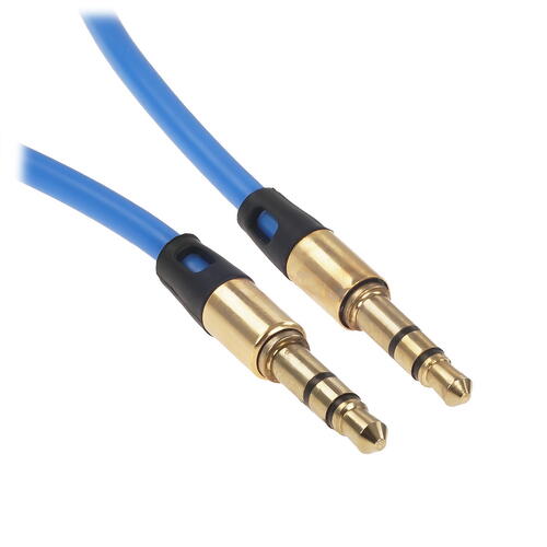 Купить Кабель   Cablexpert 3.5 mm jack - 3.5 mm jack синий  5452297. Характеристики, отзывы и цены в Донецке