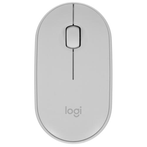 Купить Мышь беспроводная Logitech Pebble M350 [910-005716 / 910-005541] белый  5052530. Характеристики, отзывы и цены в Донецке