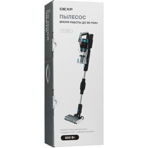 Купить Пылесос  вертикальный  DEXP DS-M600  черный  9126181. Характеристики, отзывы и цены в Донецке