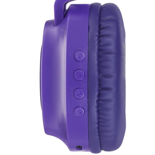 Купить Беспроводные/проводные наушники Qumo Party Cat фиолетовый  4790545. Характеристики, отзывы и цены в Донецке