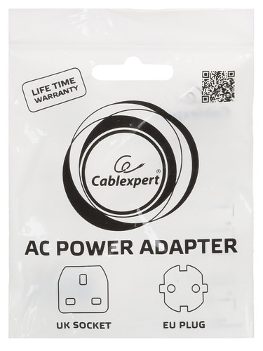 Купить Переходник Cablexpert A-AC-UKEU-001  1267170. Характеристики, отзывы и цены в Донецке