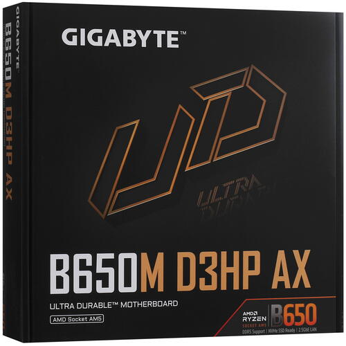 Купить Материнская плата GIGABYTE B650M D3HP AX  5438072. Характеристики, отзывы и цены в Донецке