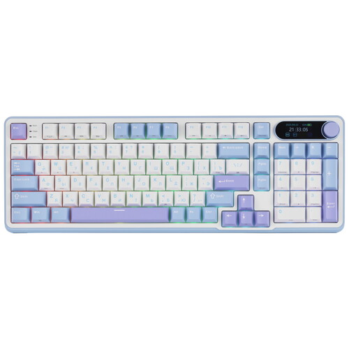 Купить Клавиатура проводная + беспроводная Royal Kludge RK-S98  9173833. Характеристики, отзывы и цены в Донецке