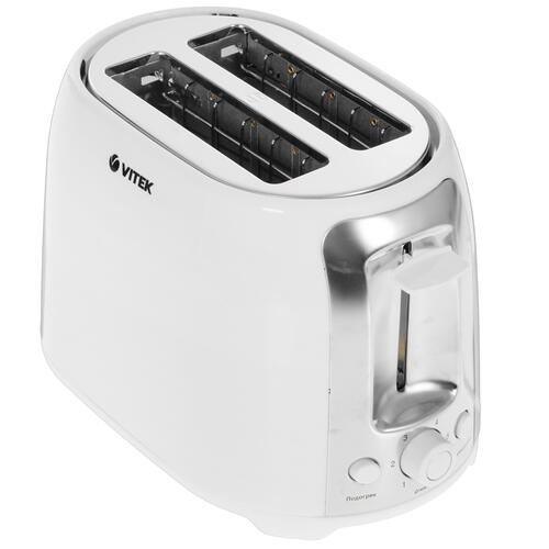 Купить Тостер Vitek VT-1582 белый  5337630. Характеристики, отзывы и цены в Донецке