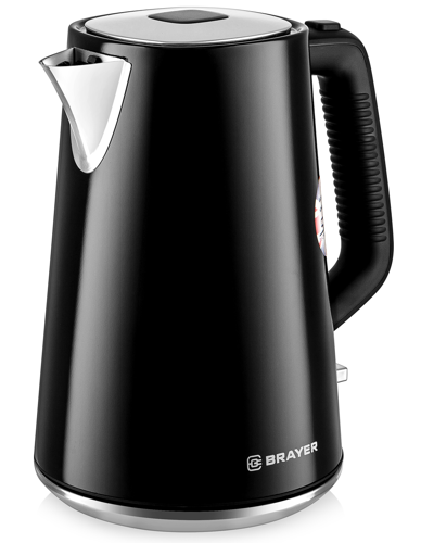 Купить Электрочайник Brayer BR1073 черный  9055900. Характеристики, отзывы и цены в Донецке
