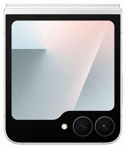 Купить 6.7" Смартфон Samsung Galaxy Z Flip7 FE 128 ГБ белый  5632784. Характеристики, отзывы и цены в Донецке