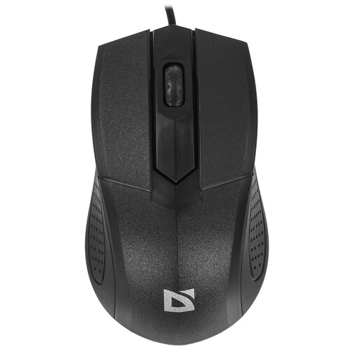 Купить Мышь проводная Defender Optimum MB-270 [52270] черный  8161294. Характеристики, отзывы и цены в Донецке