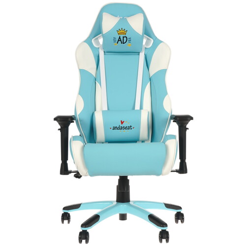 Купить Кресло игровое AndaSeat Soft Kitty голубой  5346327. Характеристики, отзывы и цены в Донецке