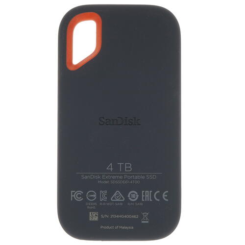 Купить 4096 ГБ Внешний SSD SanDisk Extreme Portable SSD V2  4774447. Характеристики, отзывы и цены в Донецке