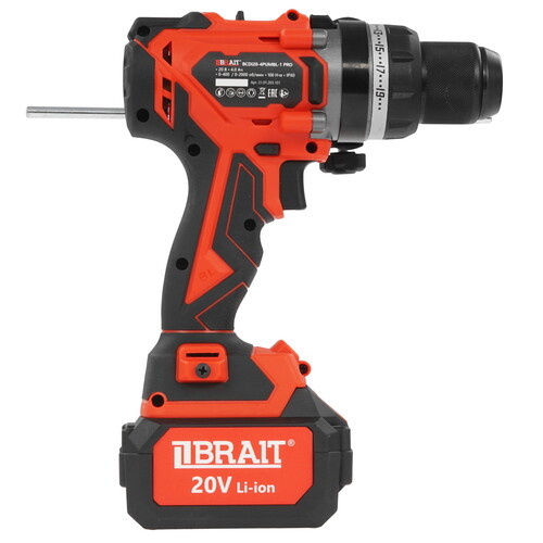 Купить Дрель-шуруповерт BRAIT BCDI20-4PUMBL PRO  9230661. Характеристики, отзывы и цены в Донецке