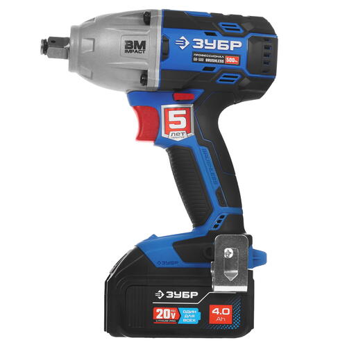Купить Гайковерт Зубр GB-500-42 20V MAX LITHIUM PRO  5451679. Характеристики, отзывы и цены в Донецке