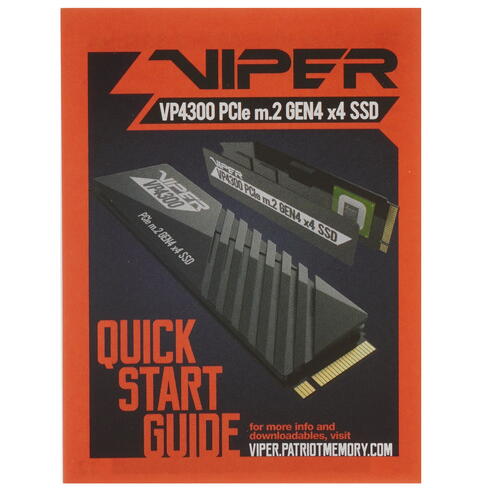 Купить 1000 ГБ M.2 NVMe накопитель Patriot Viper VP4300 [VP4300-1TBM28H]  4787976. Характеристики, отзывы и цены в Донецке