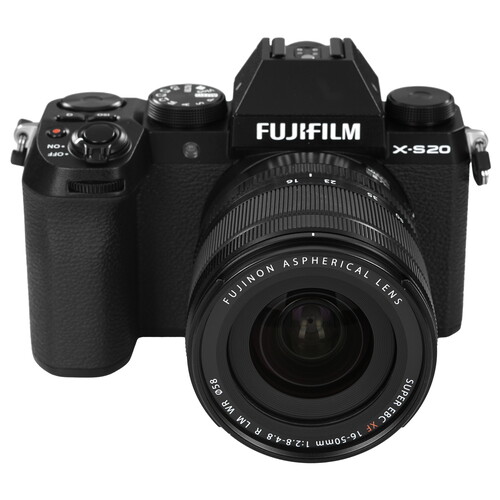 Купить Беззеркальный фотоаппарат FujiFilm X-S20 Kit XF 16-50 mm черный  5481999. Характеристики, отзывы и цены в Донецке