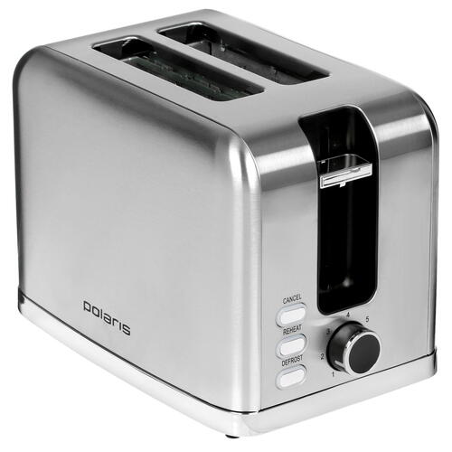 Купить Тостер Polaris PET 0923 серебристый  5352360. Характеристики, отзывы и цены в Донецке