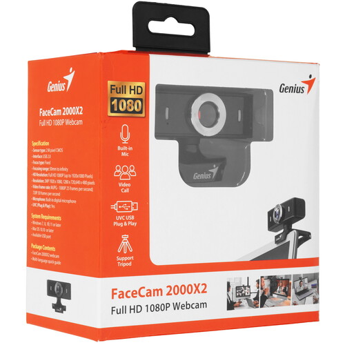 Купить Веб-камера GENIUS FaceCam 2000X2  9140209. Характеристики, отзывы и цены в Донецке
