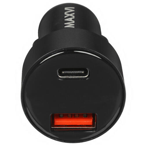 Купить Автомобильное ЗУ Maxvi CCM-M602PD LED черный  5366933. Характеристики, отзывы и цены в Донецке