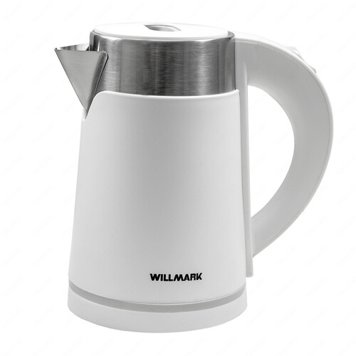 Купить Электрочайник WILLMARK WEK-1008PS белый  9269576. Характеристики, отзывы и цены в Донецке