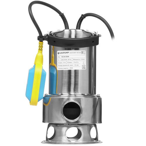 Купить Насос дренажный Unipump INOXVORT 750 SW  1232117. Характеристики, отзывы и цены в Донецке