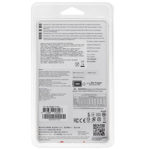 Купить 512 ГБ 2.5" SATA накопитель Apacer AS350 PANTHER  1319615. Характеристики, отзывы и цены в Донецке