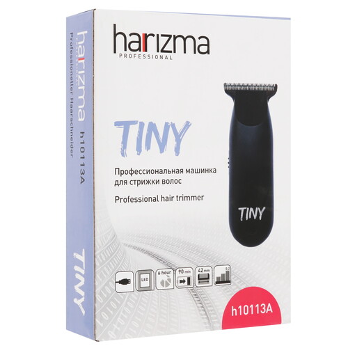 Купить Машинка для стрижки Harizma Tiny черный  5356372. Характеристики, отзывы и цены в Донецке