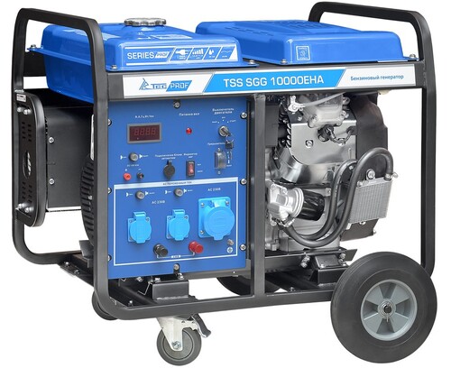 Купить Электрогенератор   бензиновый ТСС SGG 10000EHA  5411124. Характеристики, отзывы и цены в Донецке