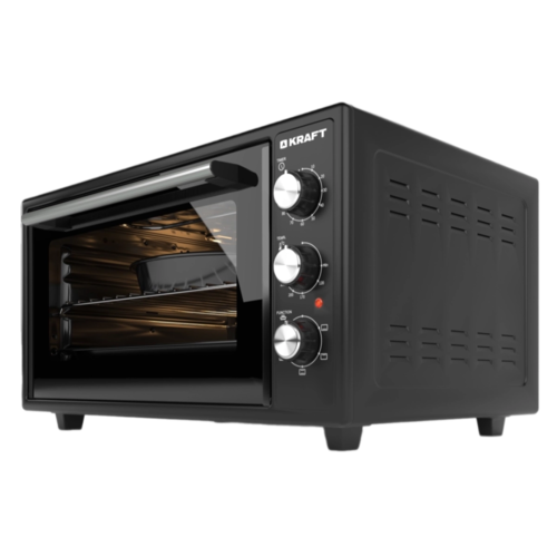 Купить Мини-печь Kraft KF-MO 4806 FBL черный  9131517. Характеристики, отзывы и цены в Донецке