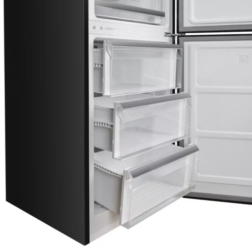 Купить Холодильник с морозильником   Delonghi DCS 19NFI NB Damiano черный  9304067. Характеристики, отзывы и цены в Донецке