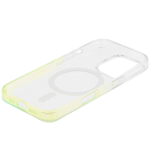 Купить Накладка  uBear Fusion Mag Case для Apple iPhone 16 Pro зеленый/прозрачный  5474365. Характеристики, отзывы и цены в Донецке