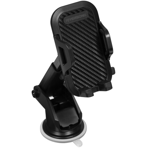 Купить Держатель автомобильный Riversong FlexiClip черный  5491977. Характеристики, отзывы и цены в Донецке