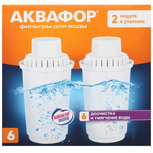 Купить Комплект картриджей для фильтра Аквафор B100-6  5425127. Характеристики, отзывы и цены в Донецке