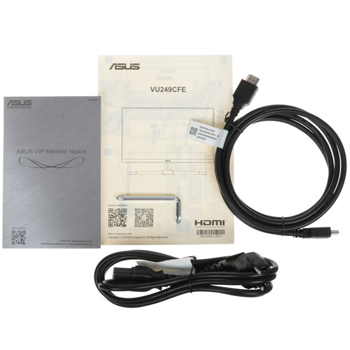 Купить 23.8" Монитор ASUS VU249CFE-M белый  5473368. Характеристики, отзывы и цены в Донецке