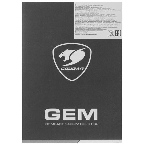 Купить Блок питания Cougar GEM 1050  черный  5065113. Характеристики, отзывы и цены в Донецке