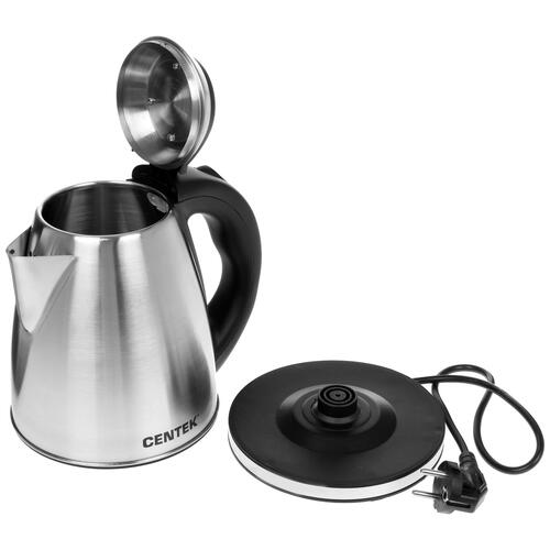 Купить Электрочайник Centek CT-0049 серебристый  1113427. Характеристики, отзывы и цены в Донецке