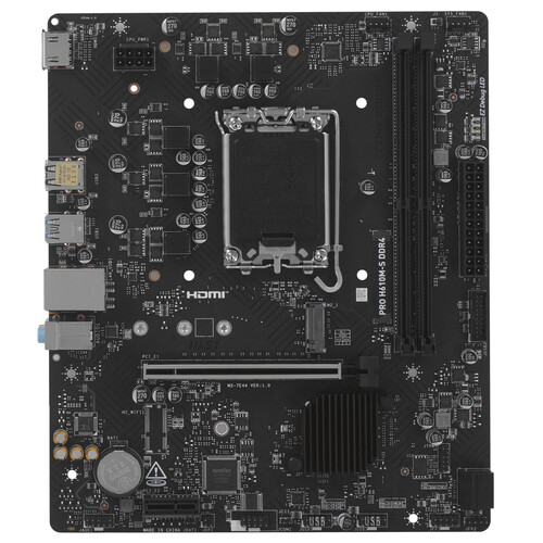 Купить Материнская плата MSI PRO H610M-S DDR4  5622604. Характеристики, отзывы и цены в Донецке